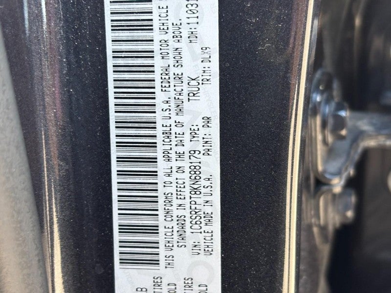 2019 RAM 1500 Limited 4x4 Crew Cab 6'4" Box