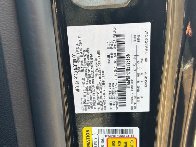 2022 Ford Mustang EcoBoost Fastback