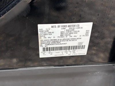 2018 Ford Explorer Sport 4WD