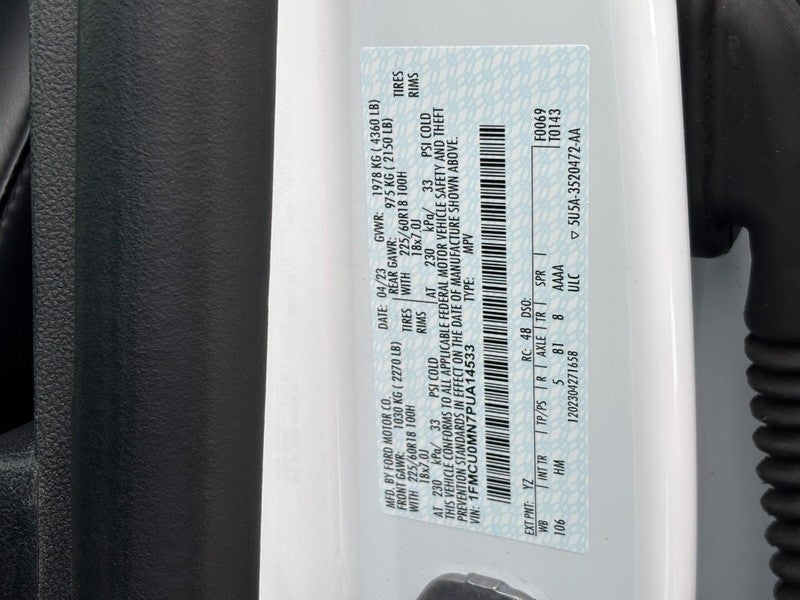 2023 Ford Escape ST-Line FWD