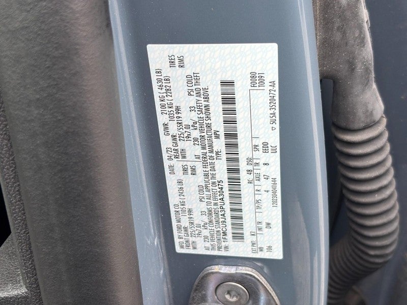 2023 Ford Escape Platinum AWD