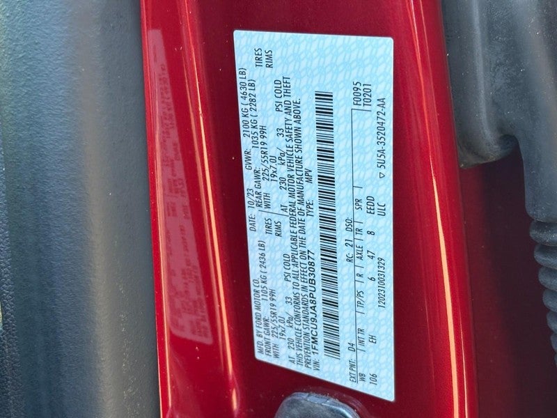 2023 Ford Escape Platinum AWD