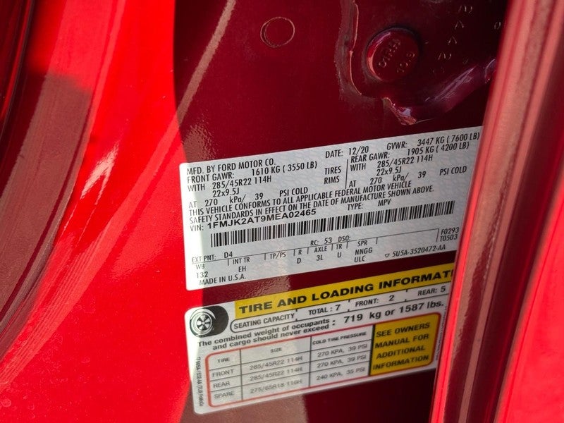 2021 Ford Expedition Max Limited 4x4