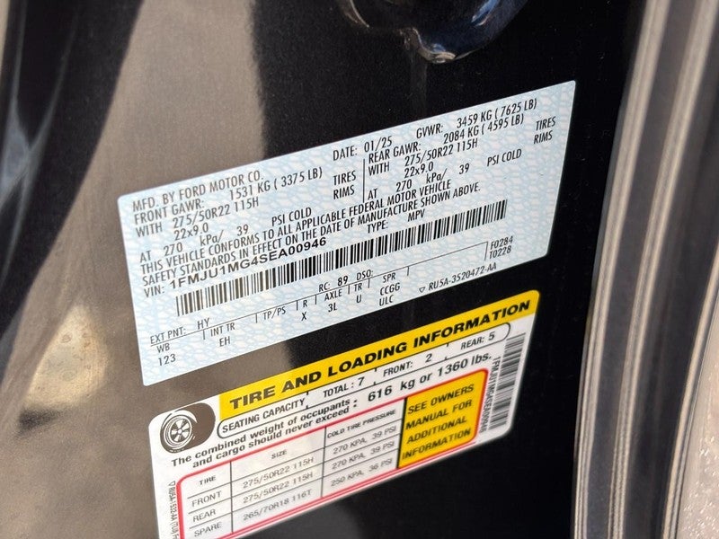 2025 Ford Expedition Platinum 4x4