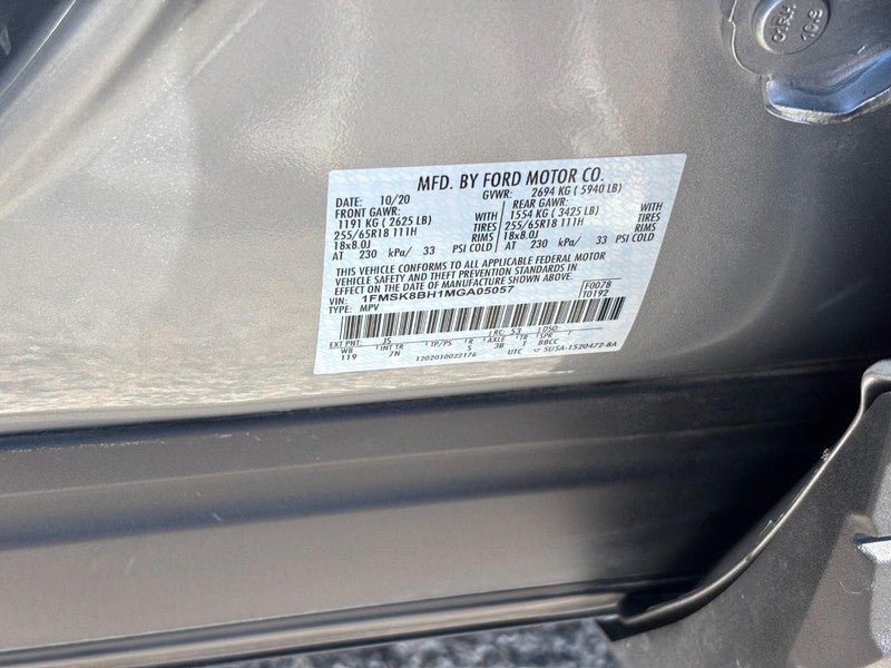 2021 Ford Explorer Base 4WD