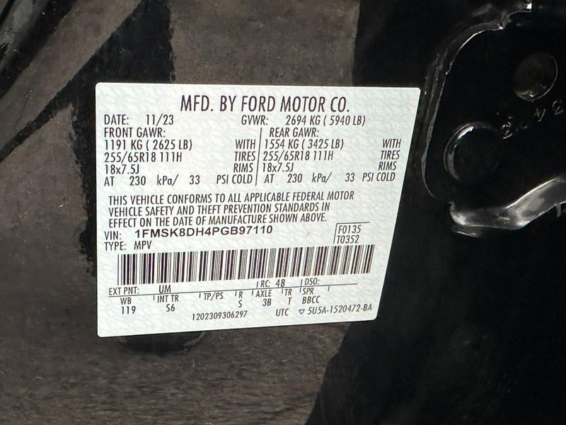 2023 Ford Explorer XLT 4WD