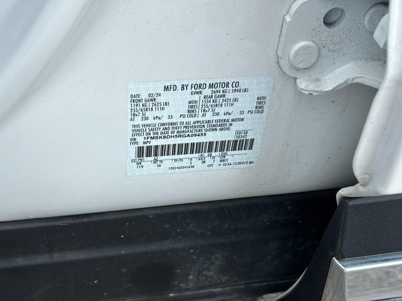 2024 Ford Explorer XLT 4WD
