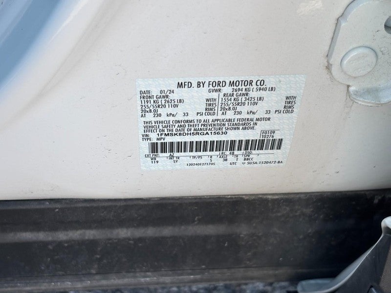 2024 Ford Explorer XLT 4WD
