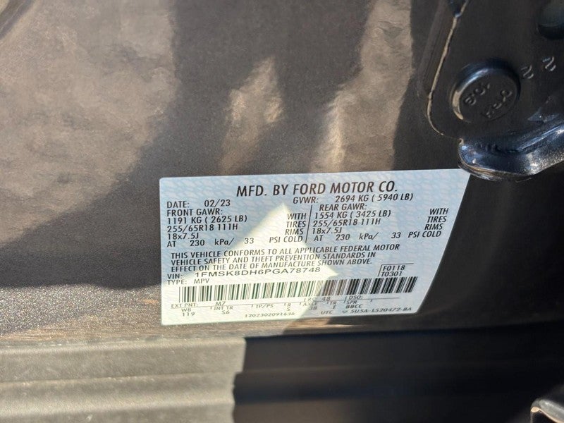 2023 Ford Explorer XLT 4WD