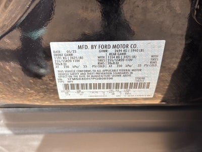 2023 Ford Explorer XLT 4WD