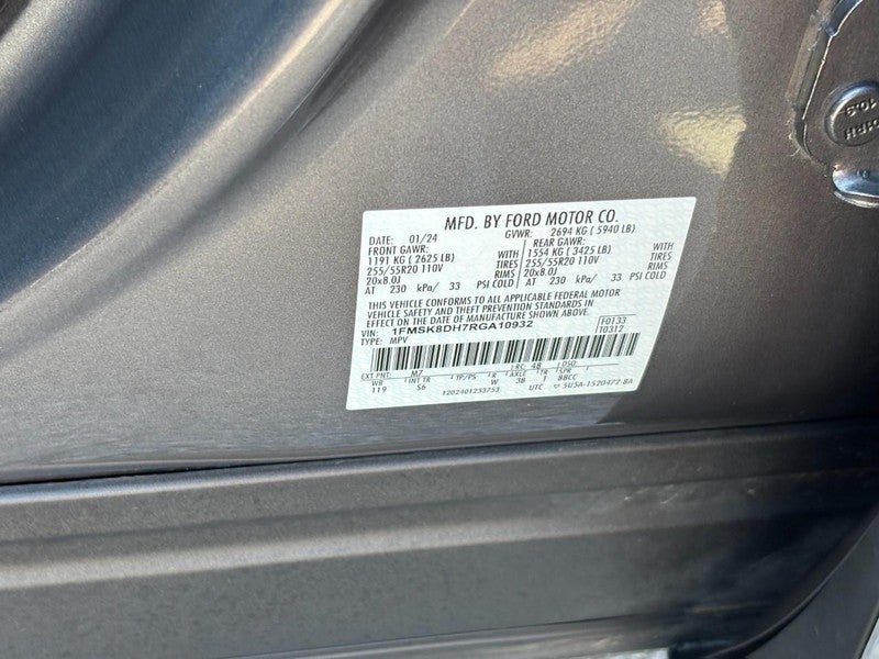 2024 Ford Explorer XLT 4WD