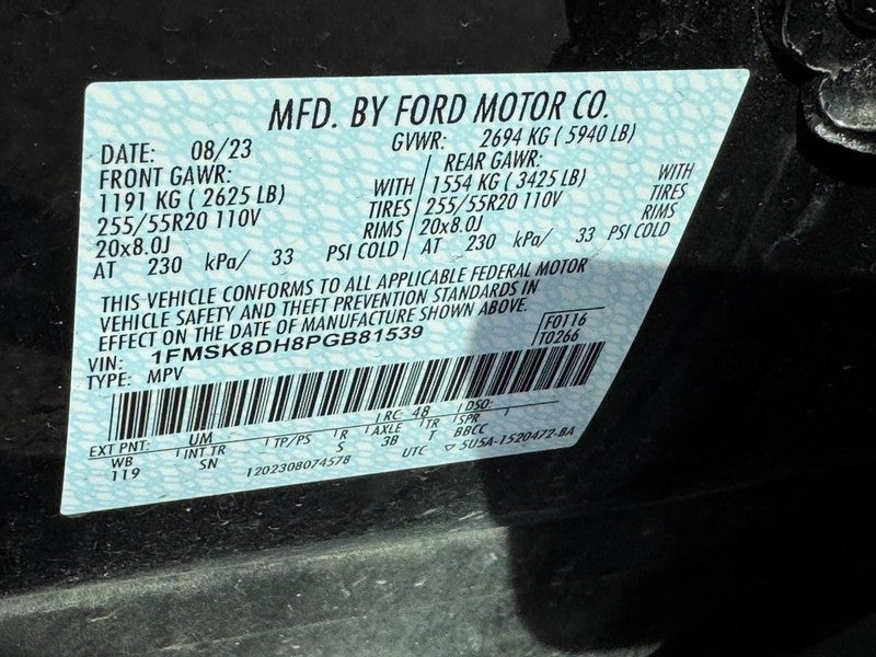 2023 Ford Explorer XLT 4WD