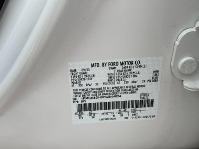 2023 Ford Explorer XLT 4WD