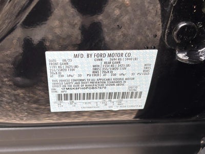 2023 Ford Explorer Limited 4WD