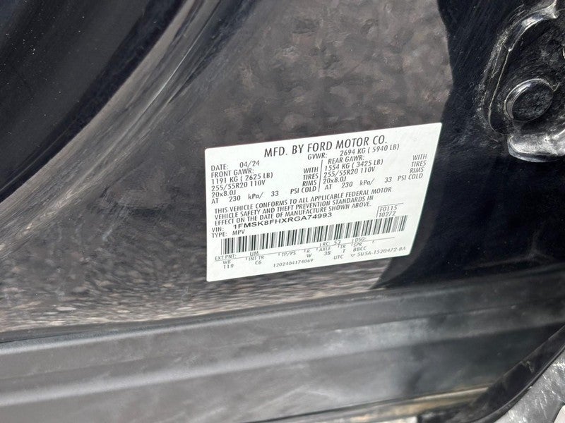 2024 Ford Explorer Limited 4WD