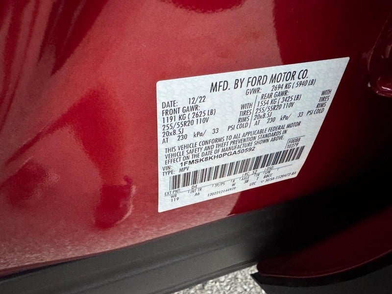 2023 Ford Explorer ST-Line 4WD