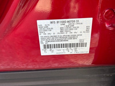 2025 Ford Explorer ST-Line 4WD