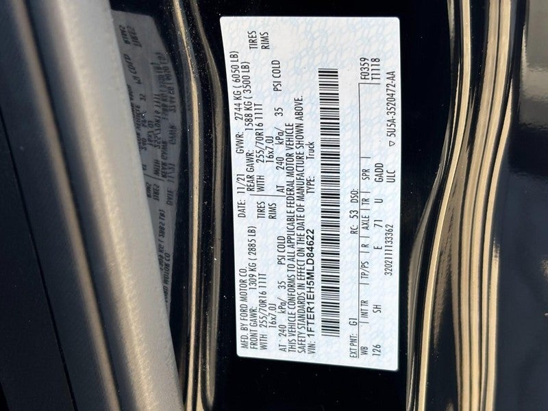 2021 Ford Ranger XL 2WD SuperCab 6' Box