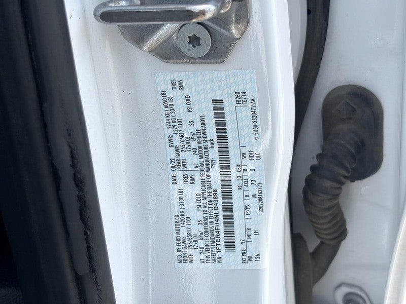 2022 Ford Ranger XLT 4WD SuperCrew 5' Box