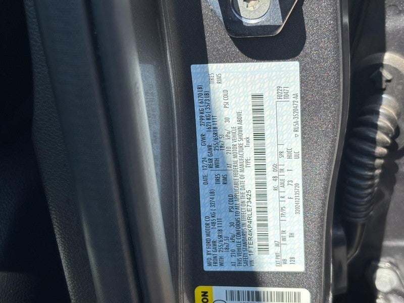 2024 Ford Ranger LARIAT 4WD SuperCrew 5' Box