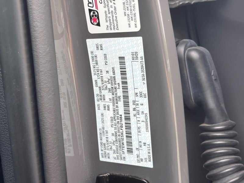 2020 Ford F-150 LARIAT 4WD SuperCrew 5.5' Box
