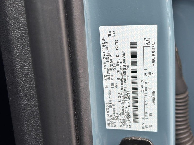 2023 Ford F-150 LARIAT 4WD SuperCrew 5.5' Box