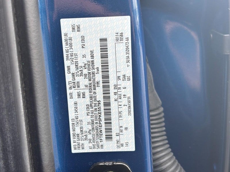 2023 Ford F-150 XLT 4WD SuperCrew 5.5' Box