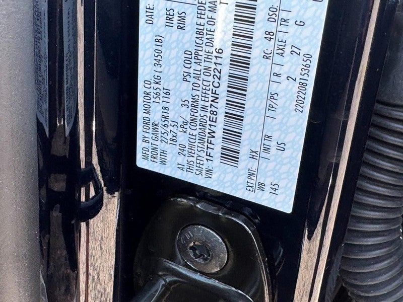 2022 Ford F-150 XLT 4WD SuperCrew 5.5' Box