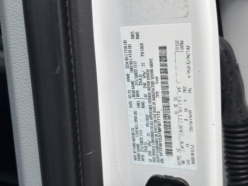 2021 Ford F-150 Limited 4WD SuperCrew 5.5' Box