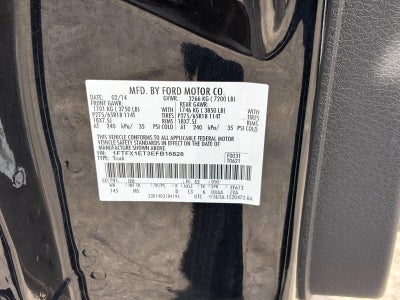 2014 Ford F-150 4WD SuperCab 163" XLT