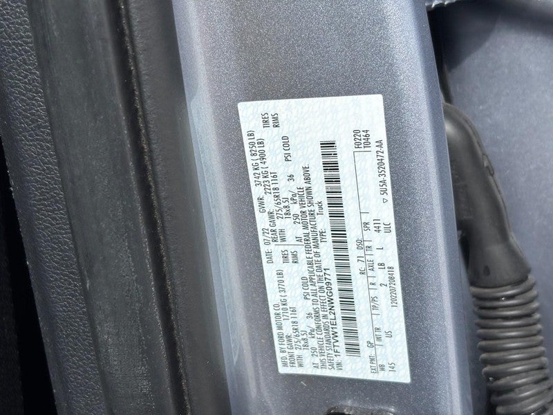 2022 Ford F-150 Lightning XLT 4WD SuperCrew 5.5' Box