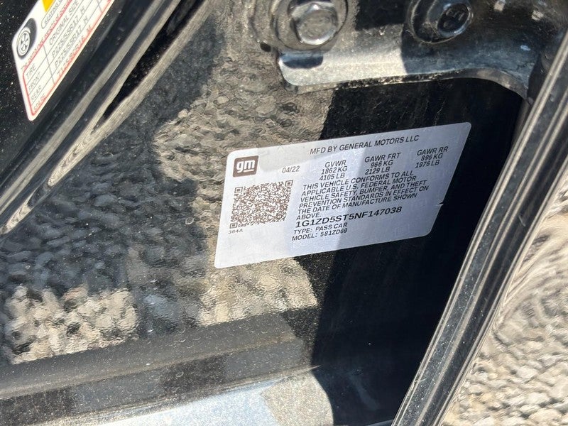 2022 Chevrolet Malibu 4dr Sdn LT