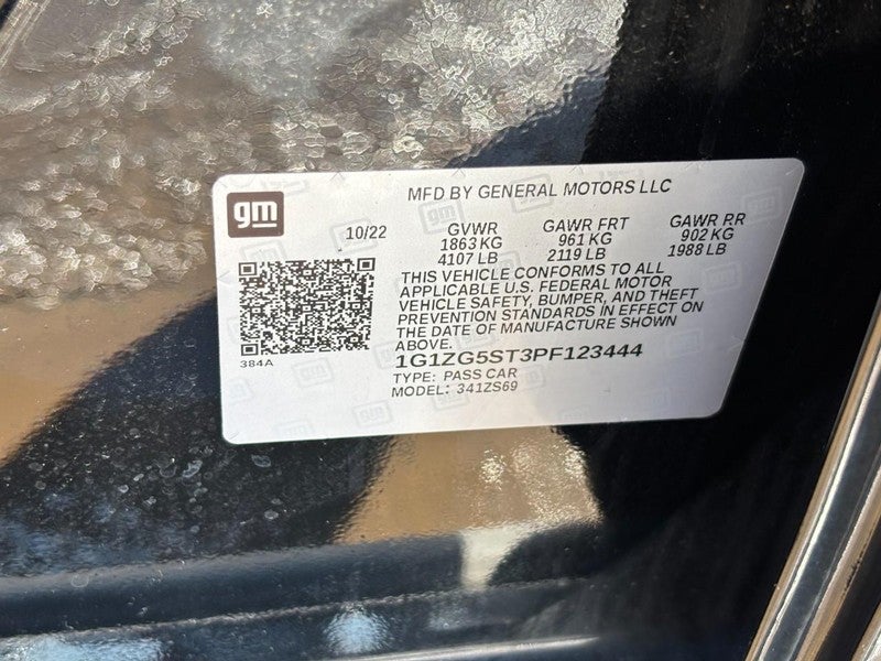 2023 Chevrolet Malibu 4dr Sdn RS