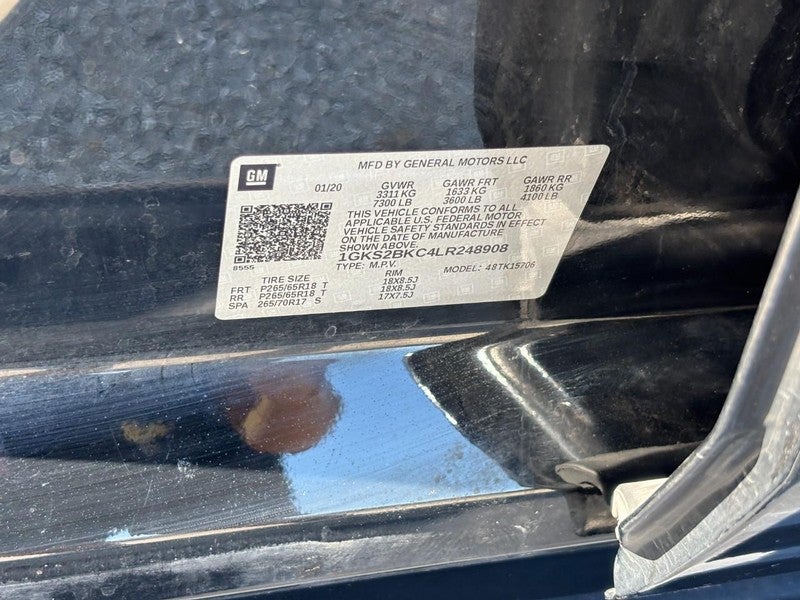 2020 GMC Yukon 4WD 4dr SLT