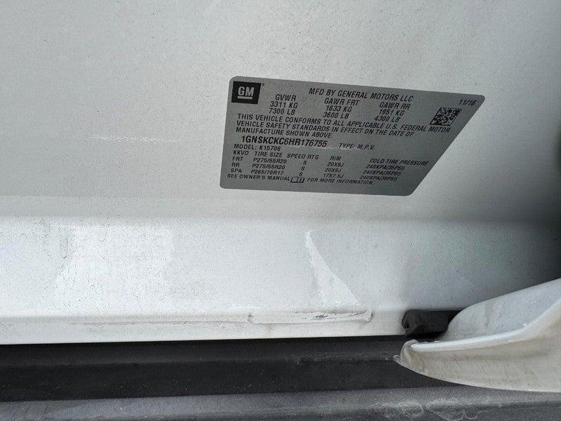 2017 Chevrolet Tahoe 4WD 4dr Premier