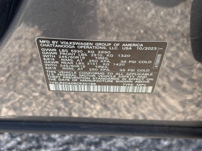 2024 Volkswagen Atlas 2.0T SE 4MOTION