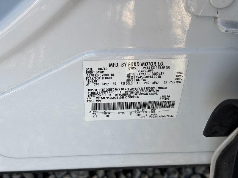 2016 Ford Edge 4dr SEL FWD