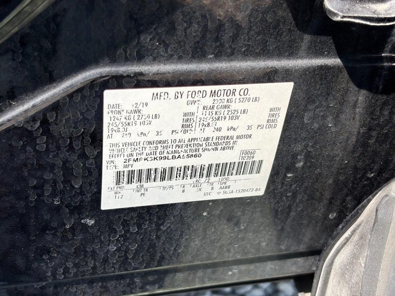 2020 Ford Edge Titanium FWD
