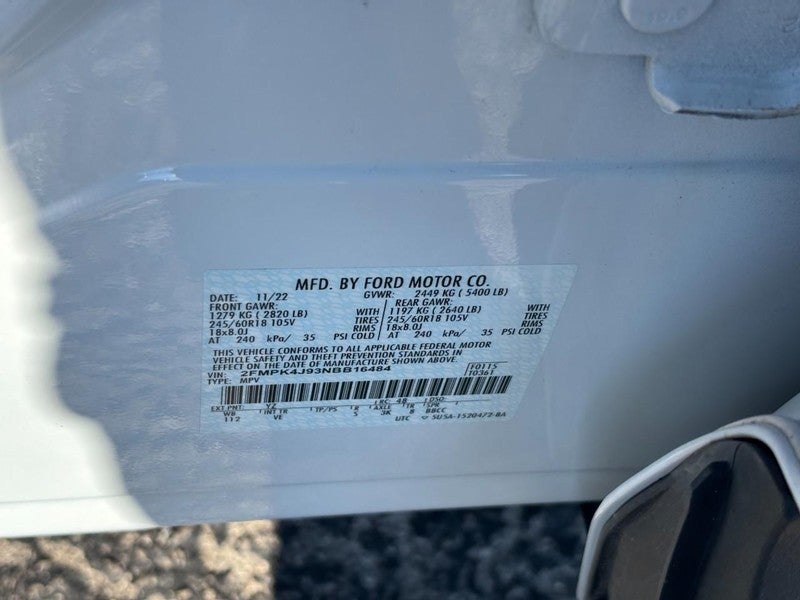 2022 Ford Edge SEL AWD