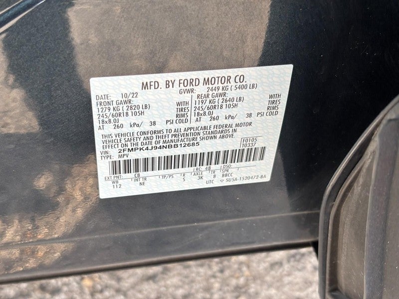 2022 Ford Edge SEL AWD