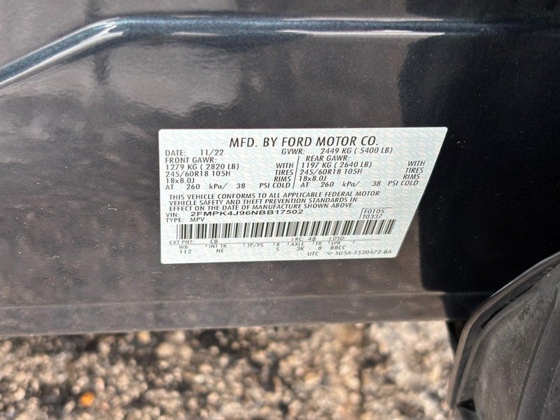 2022 Ford Edge SEL AWD