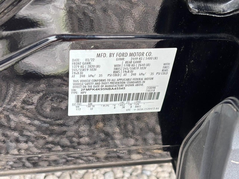 2022 Ford Edge Titanium AWD