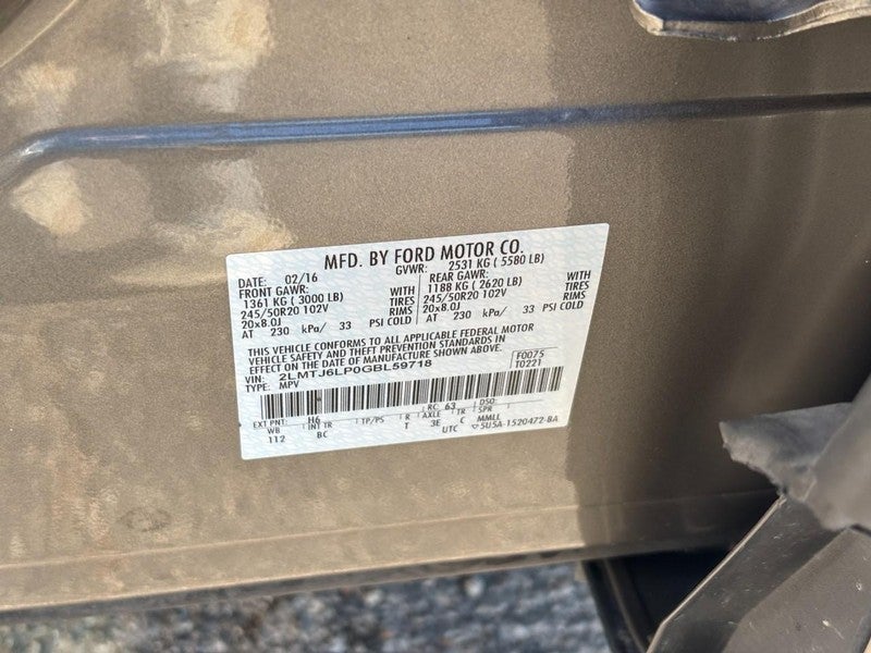 2016 Lincoln MKX FWD 4dr Reserve