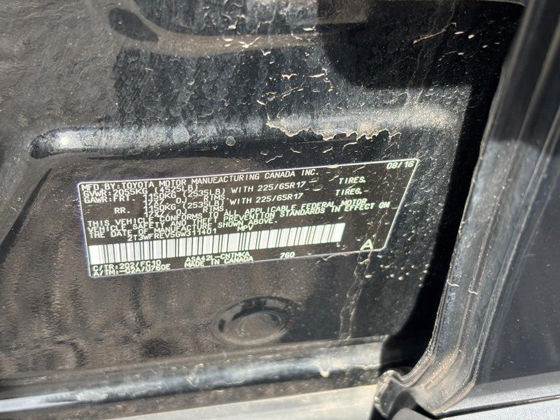 2016 Toyota RAV4 FWD 4dr XLE (Natl)