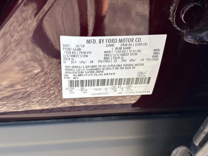 2020 Lincoln Aviator Reserve AWD