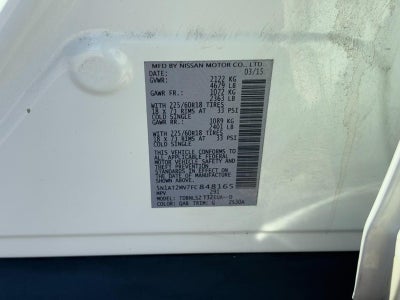 2015 Nissan Rogue AWD 4dr SL