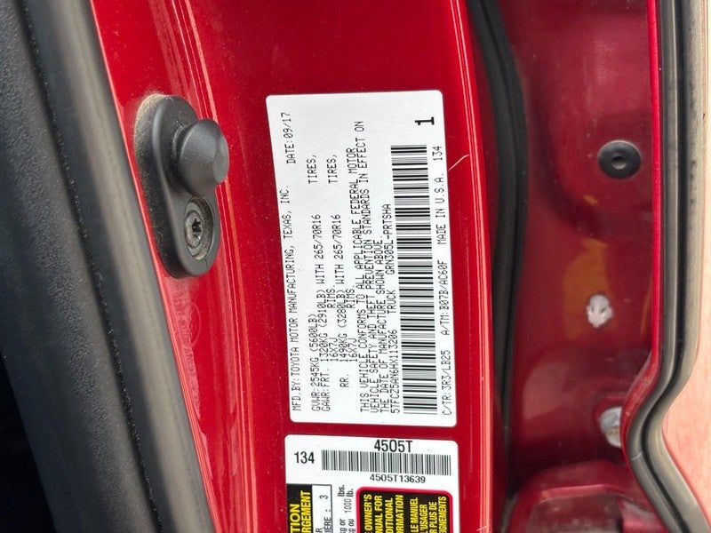 2017 Toyota Tacoma TRD Pro Double Cab 5' Bed V6 4x4 MT (Natl)
