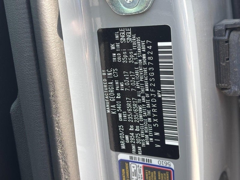 2025 Kia Sorento X-Pro SX Prestige AWD