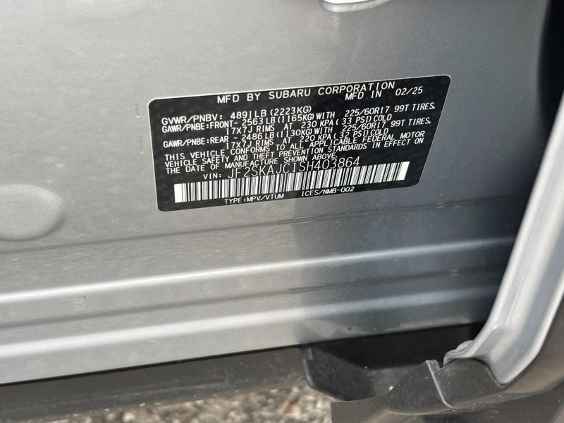 2025 Subaru Forester Wilderness CVT