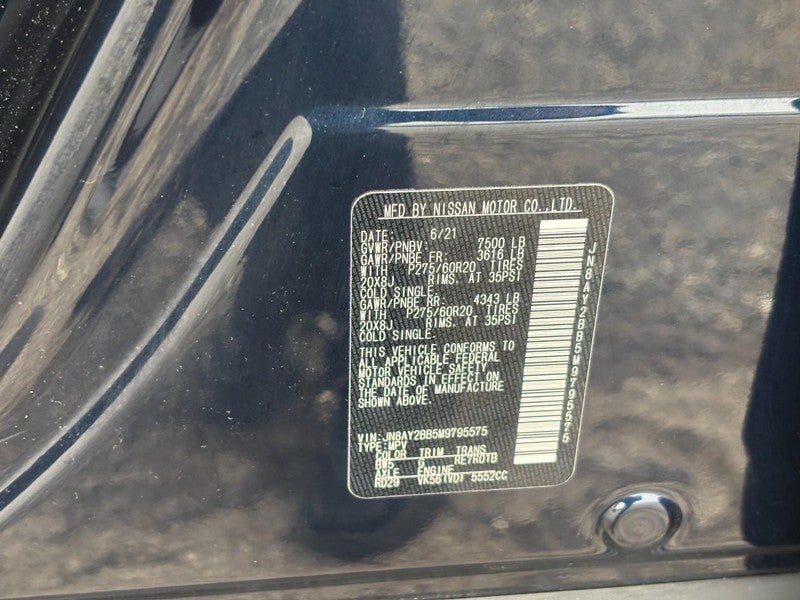 2021 Nissan Armada 4x4 SL